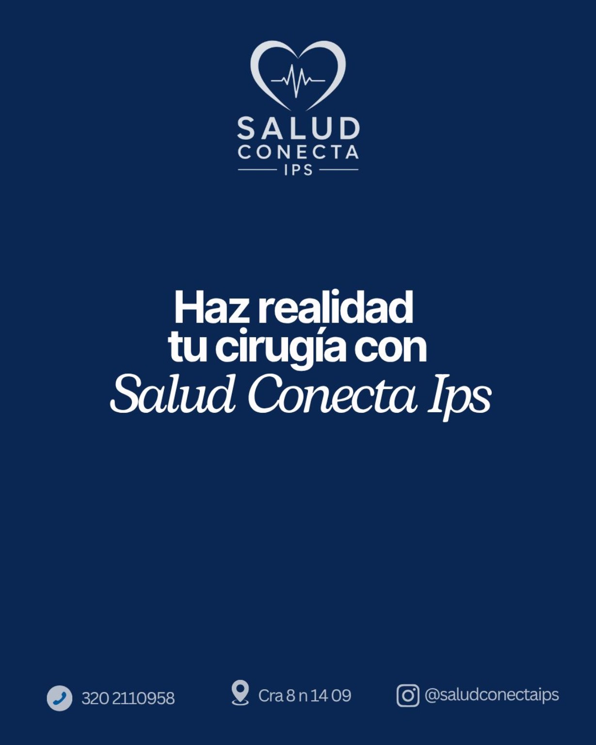 Haz realidad tu cirugía con Salud Conecta IPS